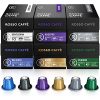 Rosso Coffee Capsules for Nespresso Original Machine - 60 Gourmet Espresso Pods, Compatible with Nespresso Original Line Machines (Variety 60)