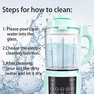 Professional Countertop Blender, Glass Blender for kitchen 1200W with 59 Oz Container and 10 Modes Preset Programs, Hot and Cold Smoothie Blender for Shakes, Crushing Ice and Frozen Fruit (Green)