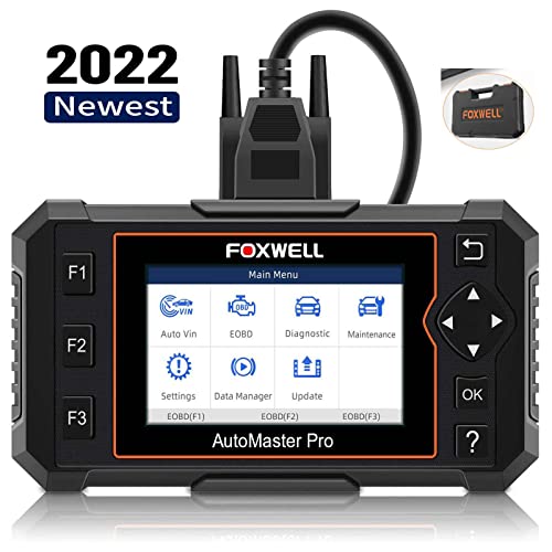 FOXWELL NT614 Elite OBD2 Scanner-ABS/SRS/Transmission/Check Engine Code Reader Scan Tool with EPB/Oil Light Reset, Airbag Car Diagnostic Scanner